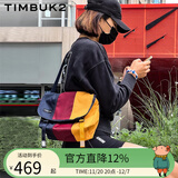 TIMBUK2运动邮差包男女撞色防水送女友背包飞包斜挎包骑行单肩包 黄色/红色/蓝色环保料 XS