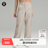 lululemon丨Utilitech™ 女士宽松剪裁中腰长裤 LW5GLXA 莫哈韦黄 M