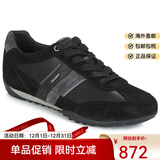 GEOX板鞋男鞋子休闲运动球鞋低帮防滑黑色春秋经典款U52T5C022MEC9B 黑色 / 海蓝色U52T5C022MEC9B4N 39