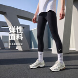 耐克NIKE女子运动紧身长裤春秋休闲裤时尚百搭DV7790-010黑/灰 M