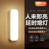 心有所属人体感应灯充电磁吸小夜灯卧室床头起夜灯家用氛围便携酷毙夜光灯