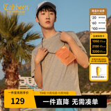 卡宾【凉感】冰丝短袖T恤男夏简约圆领体恤休闲纯色百搭冰感上衣 浅花灰26 XL 180 52