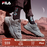 FILA 斐乐运动鞋女MARS II 火星系列二代秋秋季时尚复古跑步鞋女 合金灰-AL 38