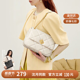 纽芝兰（NUCELLE）包包女款2025ck腋下链条轻奢小香风菱格单肩斜挎包生日礼物送老婆