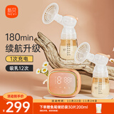 新贝吸奶器 电动吸奶器双边无痛全自动  拔奶器 大吸力吸乳器8102