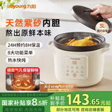 九阳（Joyoung）【国家补贴】电炖锅电砂锅电炖盅炖汤盅煲汤锅高温瓷燕窝炖盅煮粥神器熬粥专用锅3L大容量GD317