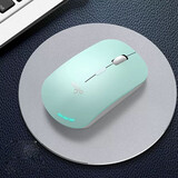 爱国者（aigo） Q701无线2.4G鼠标办公笔记本台式机通一体机HP华硕通用 无线发光鼠标 蓝色