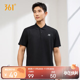 361°短袖男士t恤夏季运动服速干衣跑步健身上衣polo衫652424122H-3