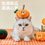 ZEZE南瓜猫咪玩具木天蓼耐咬耐抓洁齿磨牙自嗨解闷猫薄荷玩具
