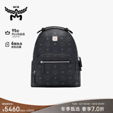 MCM【通勤搭子】STARK 小号印花logo双肩背包 黑色