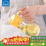 乐扣乐扣(LOCK&LOCK)大容量玻璃油壶可拆洗防滑油瓶酱油调味壶550ml黄色
