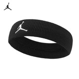 耐克（NIKE）耐克乔丹AJ飞人运动头带发带网球篮球瑜伽吸汗带JKN00010OS黑色