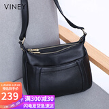 viney包包女包牛皮斜挎包妈妈中老年洋气单肩包生日礼物轻奢送女友老婆