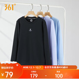 361°卫衣女秋冬季外套运动休闲套头衫宽松圆领长袖上衣662334801D-6