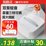 氧精灵雾化器家用雾化机儿童成人医用压缩式雾化器 婴儿老人雾化仪面罩
