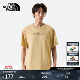 北面（The North Face）短袖T恤 8CSX卡其色男款 XL