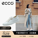 爱步（ECCO）板鞋女 时尚潮流百搭简约经典平底鞋日常休闲板鞋女 柔酷430003 白色43000301007 40 （偏小，建议选大一码）