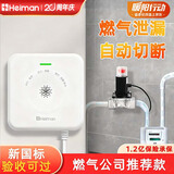 海曼（HEIMAN）天然气报警器可燃气体检测仪3C认证家用管道煤气报警器自动切断阀