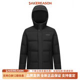 波司登（BOSIDENG）新款冬季羽绒服男短款连帽休闲中老年爸爸加厚保暖外套新年礼物 短款黑色8056 165 _88A