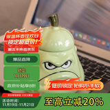 贝瑟斯马克杯窝瓜陶瓷杯 趣味搞怪创意个性礼物杯子 带盖咖啡杯喝水杯子