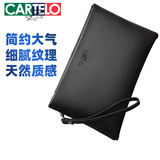 卡帝乐鳄鱼男士手夹包大信封包商务休闲拉链包高端节日生日礼物送老公男友