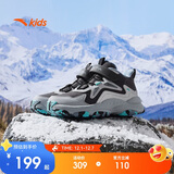 安踏儿童棉鞋男女大童户外加绒保暖棉鞋山脊运动棉鞋A12446932H