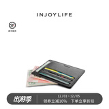 INJOYLIFE男士小钱包短款2022新款真皮钱夹驾驶证皮夹创意学生 黑色