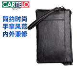 卡帝乐鳄鱼男士手包柔软信封包手抓包大容量手拿包男送老公礼物