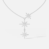 APM Monaco[杨紫同款]六芒星项链女设计感锁骨链送女友毛衣链