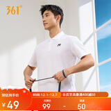 361°短袖男士t恤夏季运动服速干衣跑步健身上衣polo衫652424122H-1