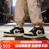 Jordan女休闲鞋AJ1 奥利奥泼墨拼接JORDAN 1运动鞋DC0774-003黑粉35.5