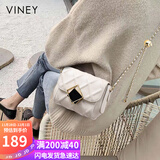 viney包包女包牛皮洋气斜挎包品牌单肩链条包生日礼物高级感送女友老婆