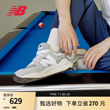 NEW BALANCE NB5740官方休闲鞋男鞋女鞋情侣舒适秋冬透气拼接增高轻便运动鞋 灰色 M5740TA 37 (脚长22.5cm)