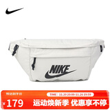 耐克NIKE 王一博同款 男女款腰包  休闲包 BA5751-072浅骨色大号