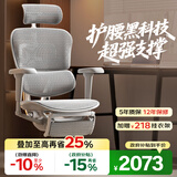 Ergonor保友金豪b雄鹰 人体工学椅 电脑椅 电竞椅办公椅子可躺老板椅 【金豪b雄鹰X】银白网+躺舒宝