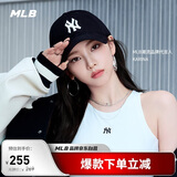 MLB棒球帽子秋夏软顶鸭舌帽遮阳帽 户外休闲款送礼3ACP6601N-50BKS