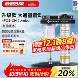 爱惠浦（Everpure）家用厨下直饮 长寿命滤芯 大流量0废水 4升/分钟 10000L额定净水量净水器4FCS-CN  