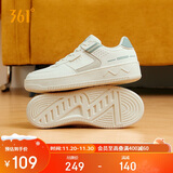 361°运动女鞋秋冬季学生复古厚底增高小白休闲板鞋子女682116601F-10