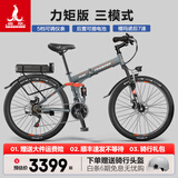 凤凰（Phoenix）26寸新国标折叠电动车48V锂电池电动自行车成人男女助力车电瓶车 5档力矩传感/7速辐条轮/20AH电动续航60公里