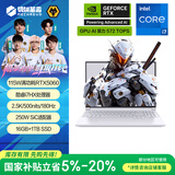 机械革命极光X 酷睿i7HX 游戏本笔记本电脑(i7-13700HX 16G 1T RTX5060 2.5K屏 180Hz 白)