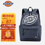 Dickies书包男大学生大容量双肩包休闲旅行户外徒步背包电脑包礼物牛仔蓝