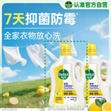 滴露（Dettol）多效衣物除菌液阳光柠檬2.5L 衣物杀菌消毒液除霉剂 7天抑菌除螨