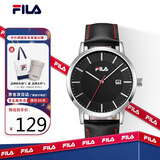 斐乐（FILA）手表男款针扣式皮革表带男士时尚运动石英学生手表 FLM38-793-001