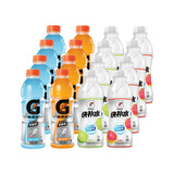百事可乐 佳得乐 运动饮料600ml*16瓶蓝莓味*4+橙味*4+青柠味*4+红柚味*4