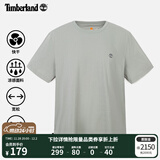 添柏岚（Timberland）官方男女同款快干凉感短袖T恤新轻量宽松A66CK A66CKC20/灰蓝色 XL