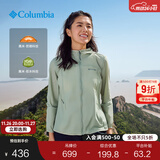 Columbia哥伦比亚户外春夏女拒水UPF50马卡龙防晒衣轻薄舒适皮肤衣XR7741 348 XS (150/76A)