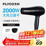 飞科（FLYCO）电吹风机家用便携冷热风护发速干吹风筒2000w大功率FH6231