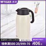 虎牌（TIGER）保温壶保温热水瓶商务办公会议桌面壶304不锈钢PWM-A20C 2L 珍珠白CA2L