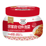 清净园 宗家府切件泡菜618g（韩国泡菜辣白菜咸菜方便面伴侣下饭菜）