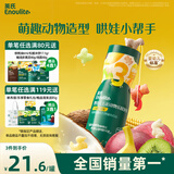 英氏（Engnice）婴幼儿手指泡芙宝宝零食五彩动物乐园泡芙条什锦果果味罐装32g